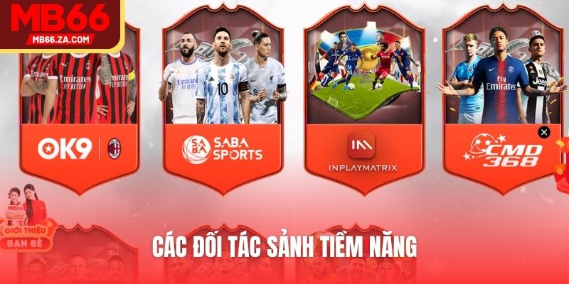 Các đối tác sảnh tiềm năng